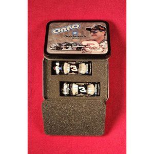 Dale Earnhardt #3 Goodwrench & Oreo 1:64 Scale Diecast 2 Car Set In Tin -‎ NIB